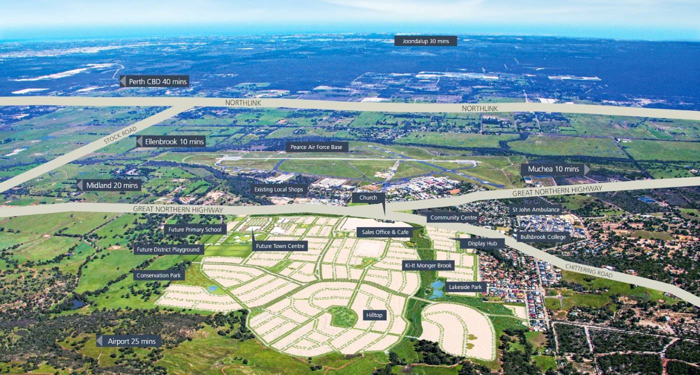 [Land for Sale] Kingsford at Bullsbrook Estate, Bullsbrook OpenLot